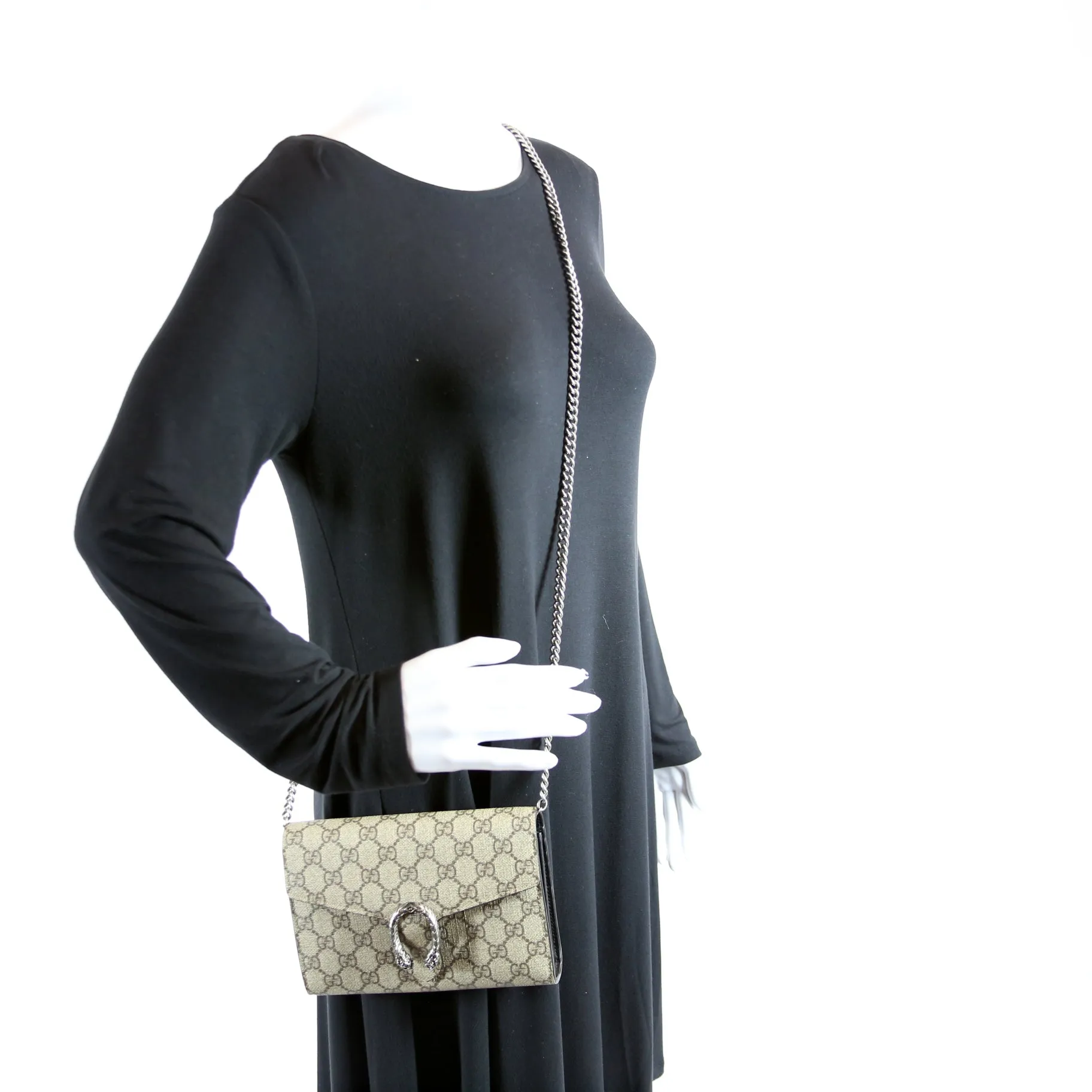 401231 Dionysus Mini Wallet Black