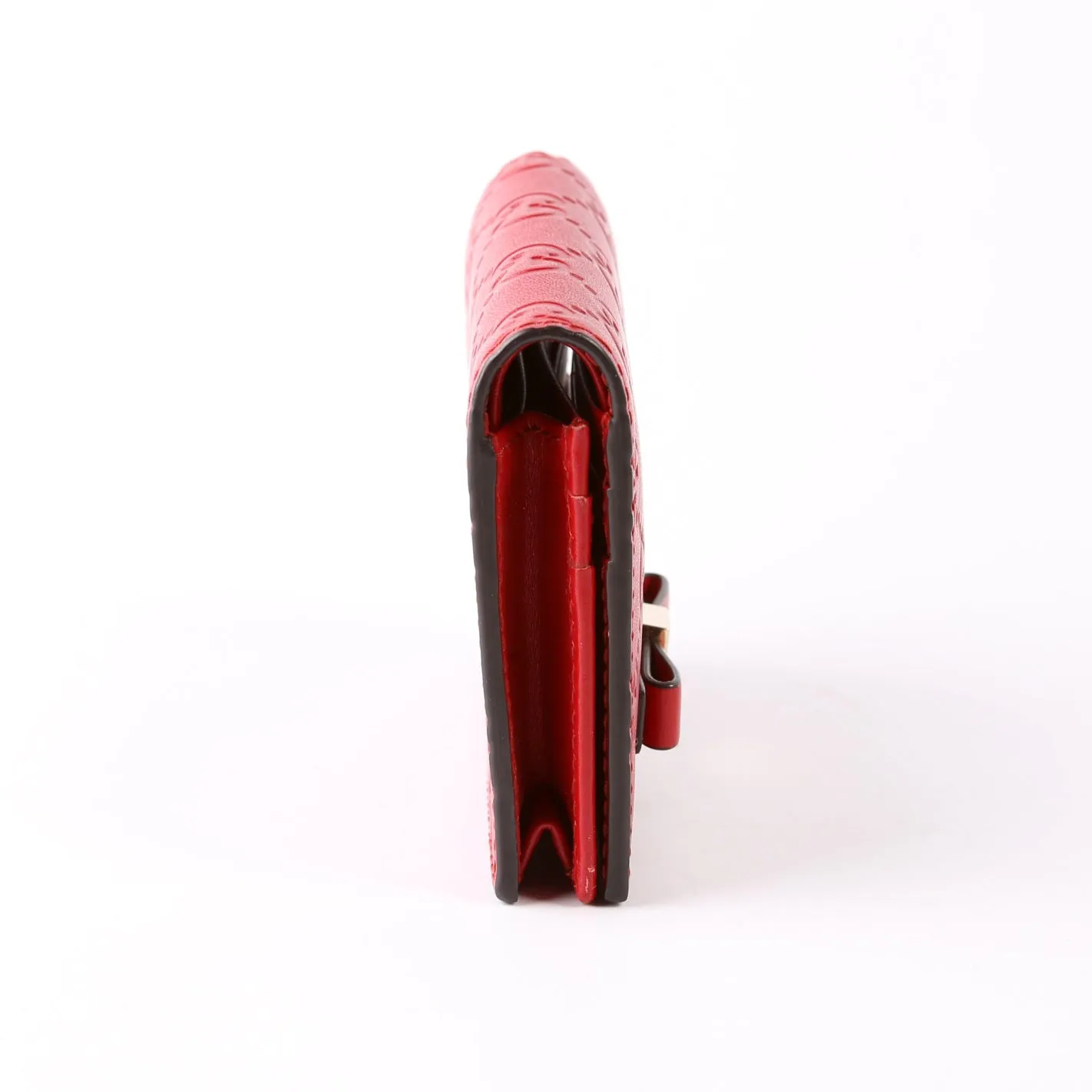 406924 Guccissima Card Holder Red