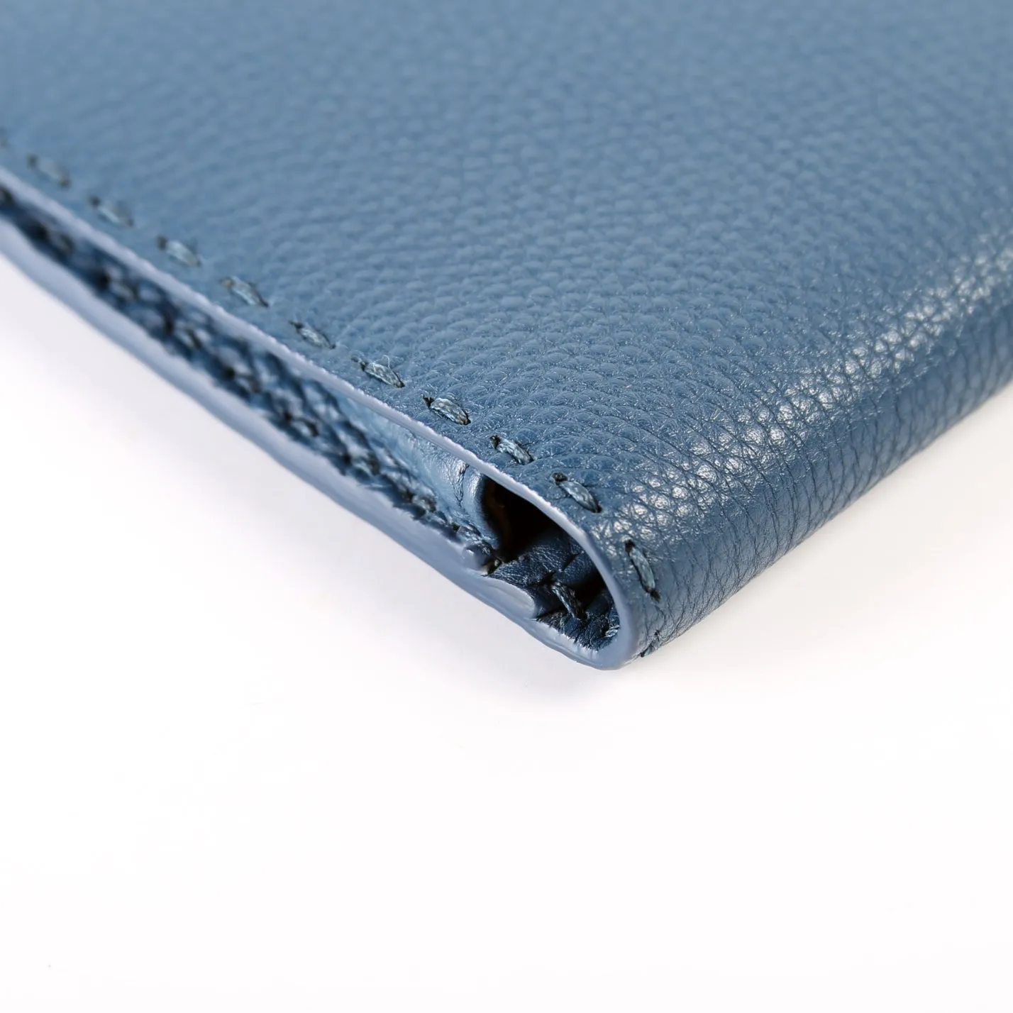 8M0318 Selleria Mini Peekaboo Clutch Blue