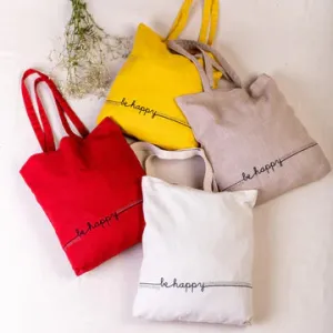 Be Happy Tote Bag