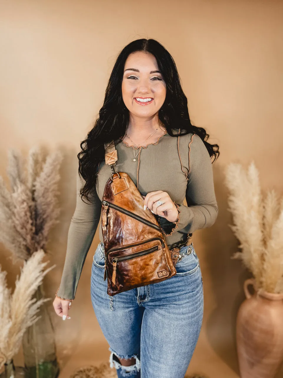 Bedstu Andie Sling Bag - Cafe Latte TD