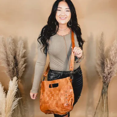 Bedstu Orchid Purse - Cognac Dip Dye