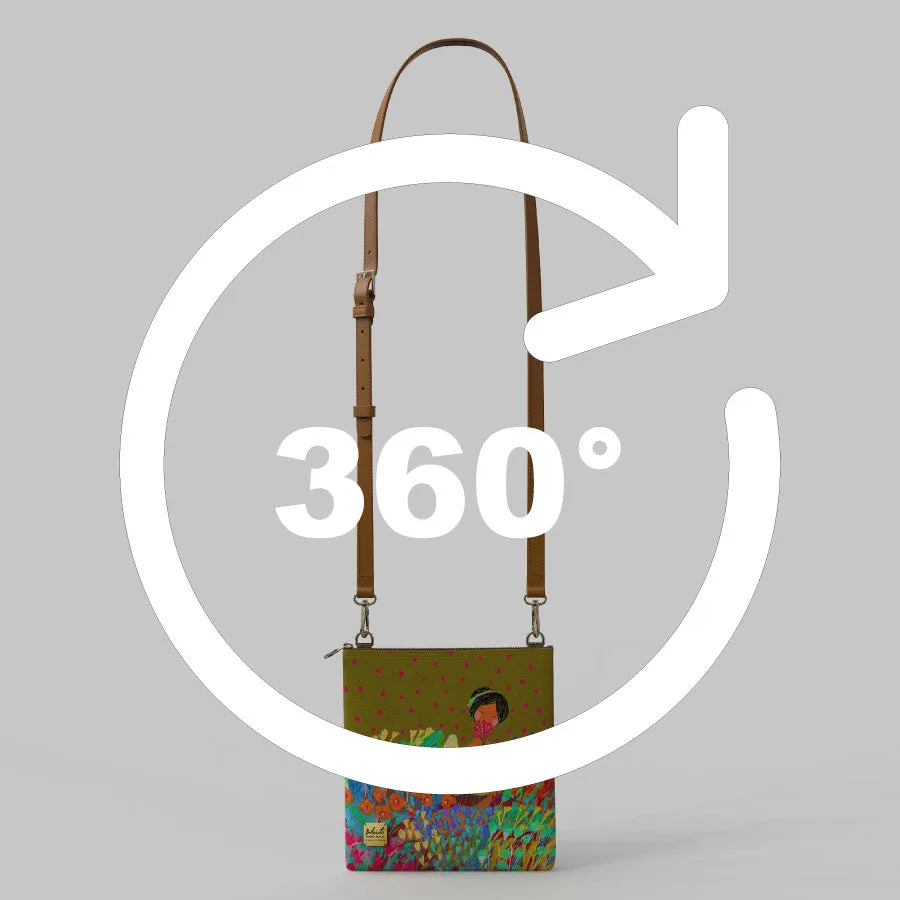 Bibsisita Sling Bag Shoulder Bag - Bloom