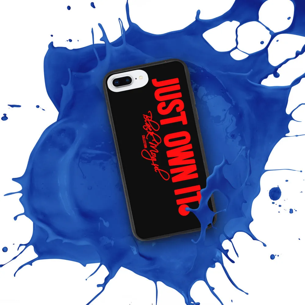 Black Mogul Just Own It Biodegradable phone case