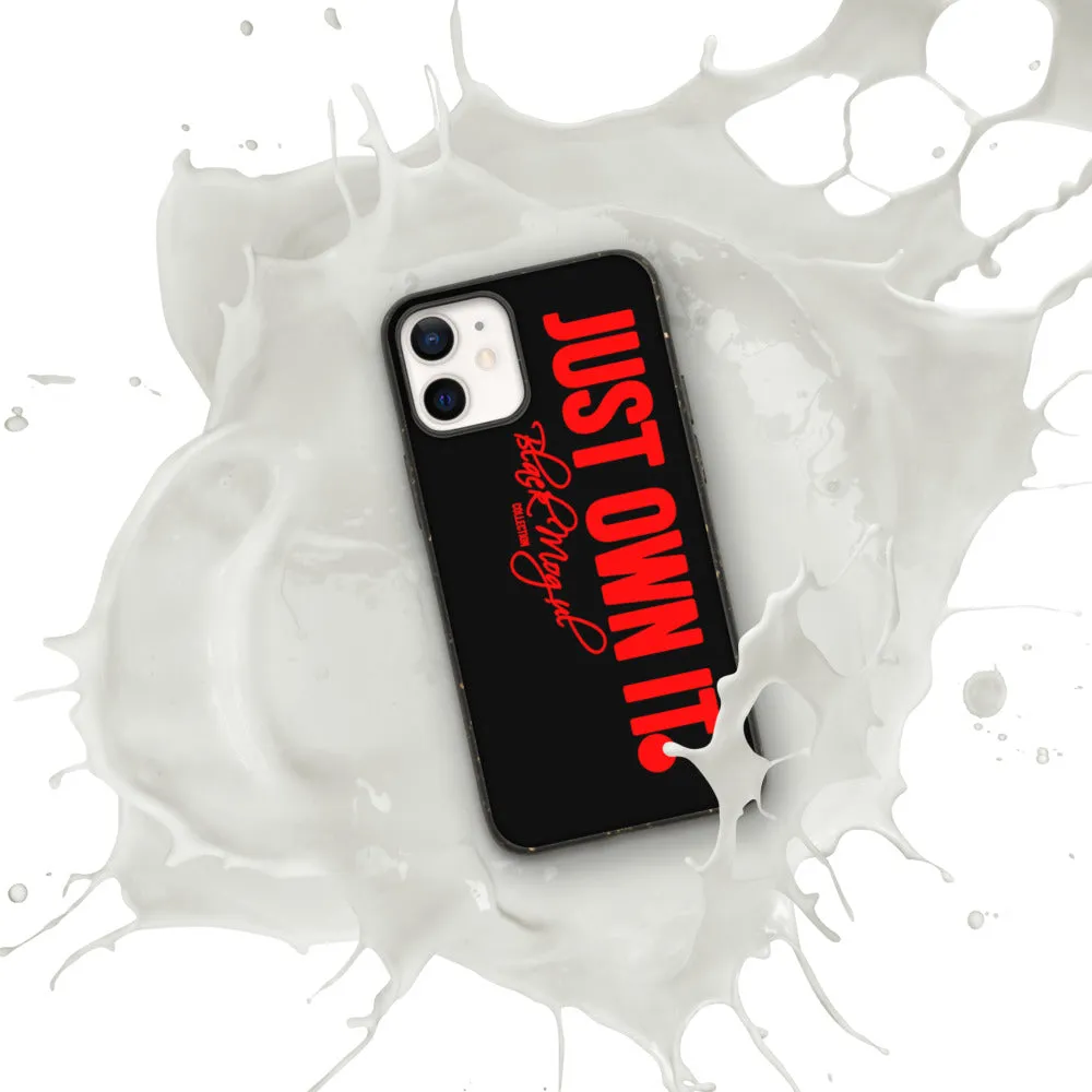 Black Mogul Just Own It Biodegradable phone case