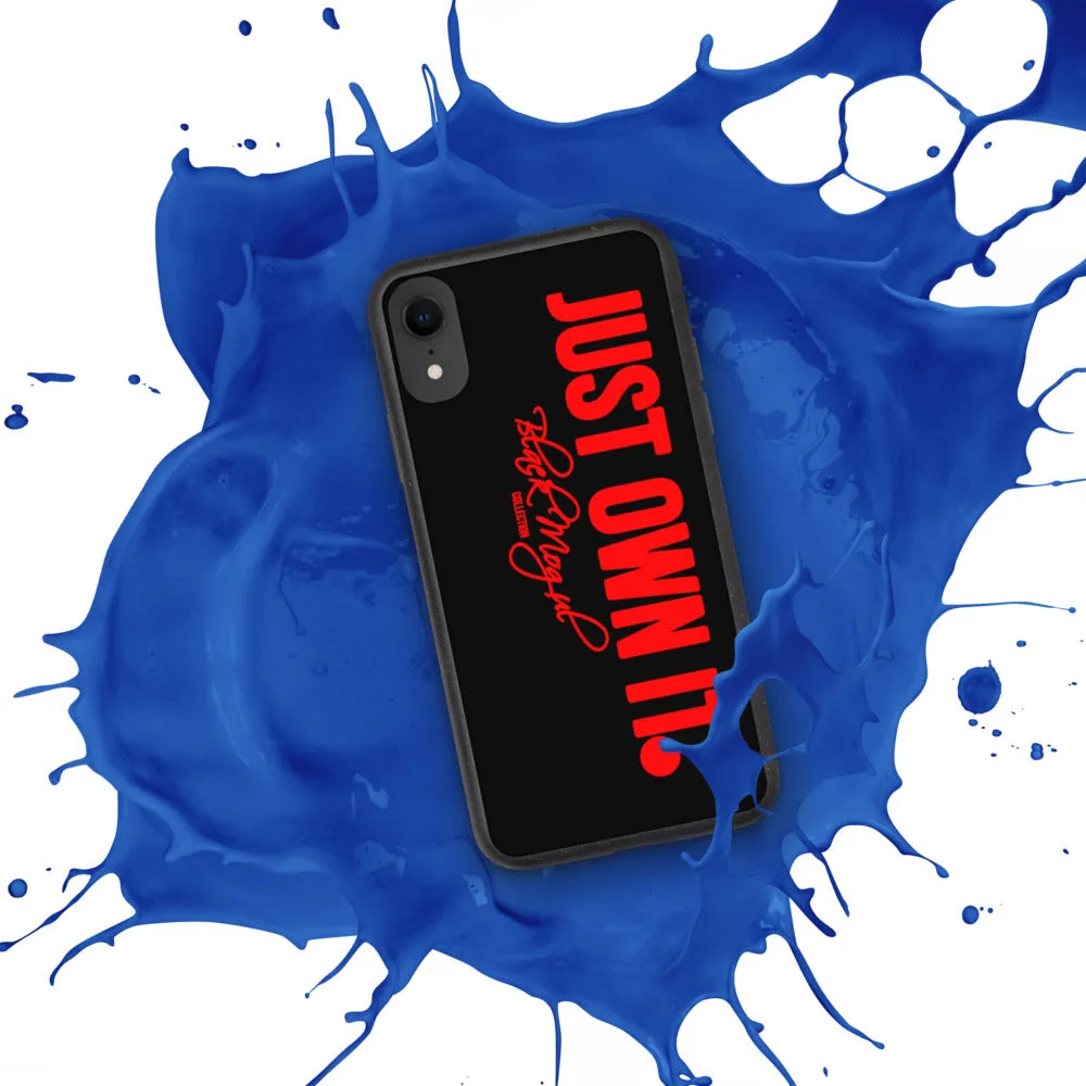 Black Mogul Just Own It Biodegradable phone case