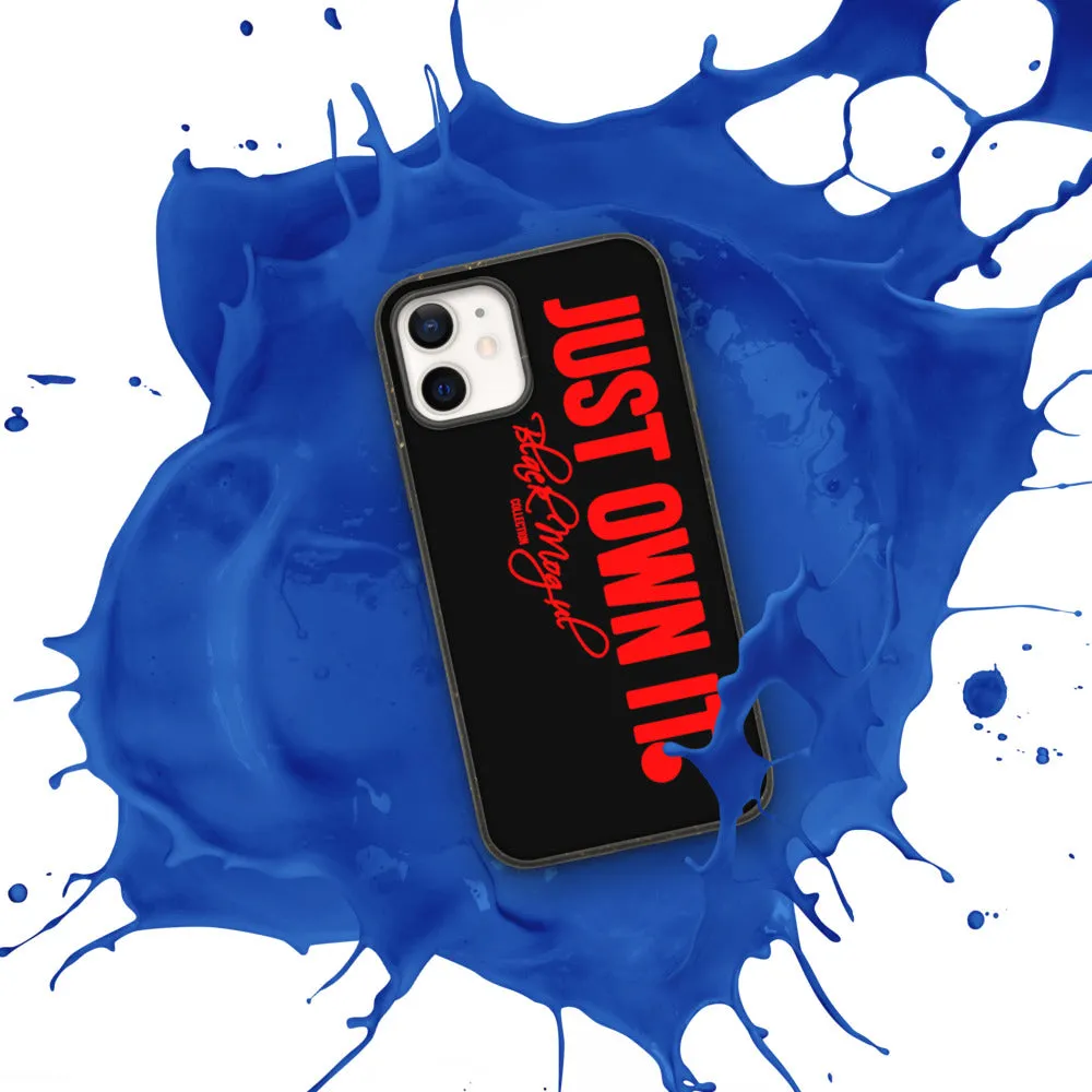 Black Mogul Just Own It Biodegradable phone case