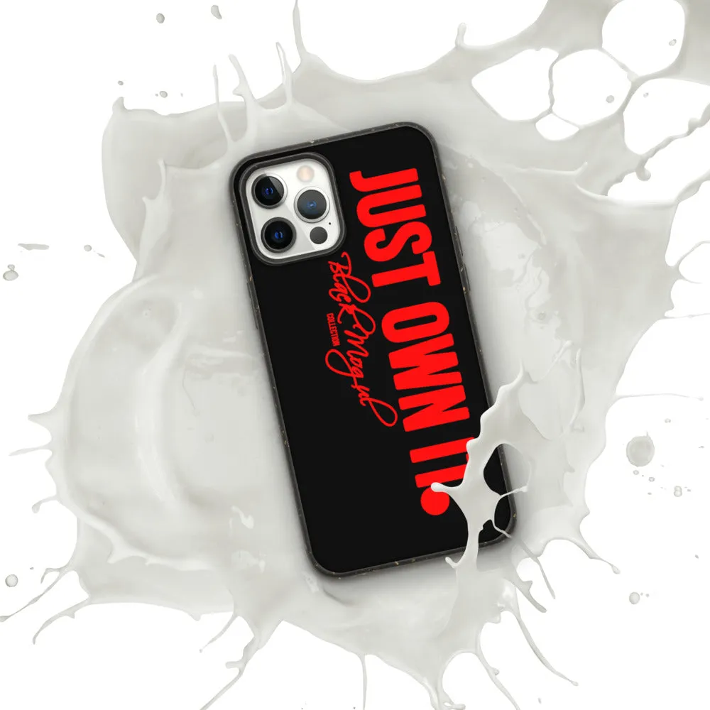Black Mogul Just Own It Biodegradable phone case