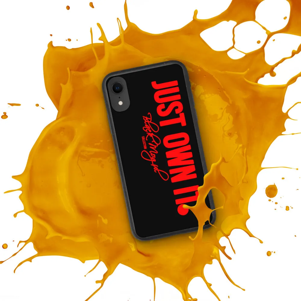 Black Mogul Just Own It Biodegradable phone case