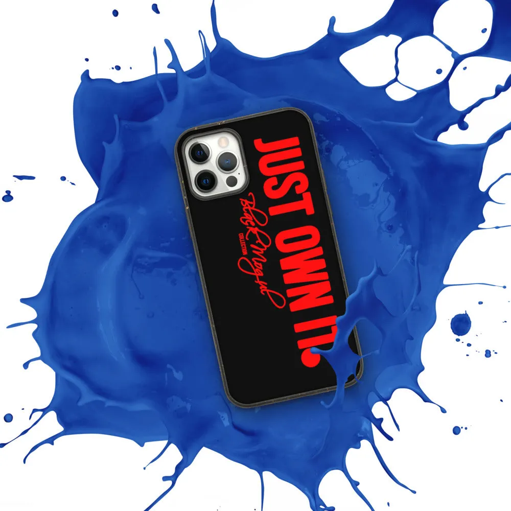 Black Mogul Just Own It Biodegradable phone case