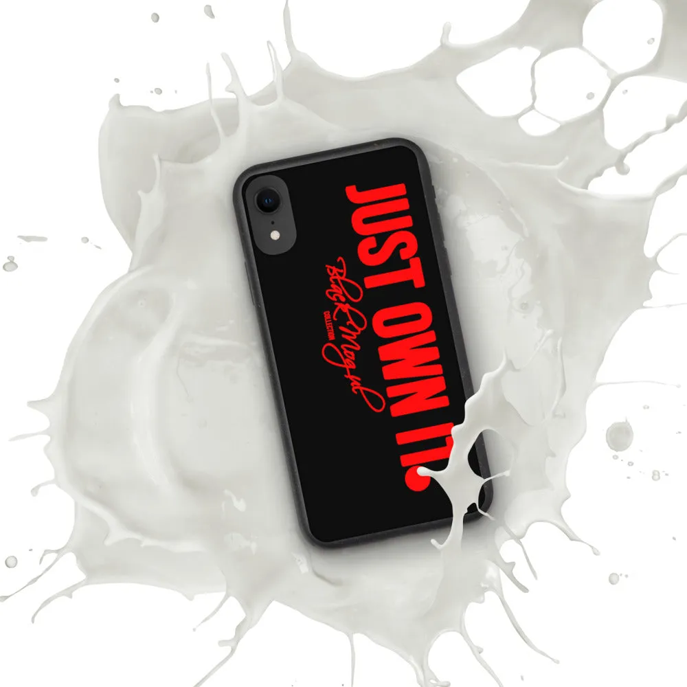Black Mogul Just Own It Biodegradable phone case