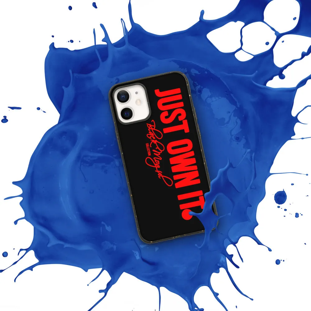 Black Mogul Just Own It Biodegradable phone case