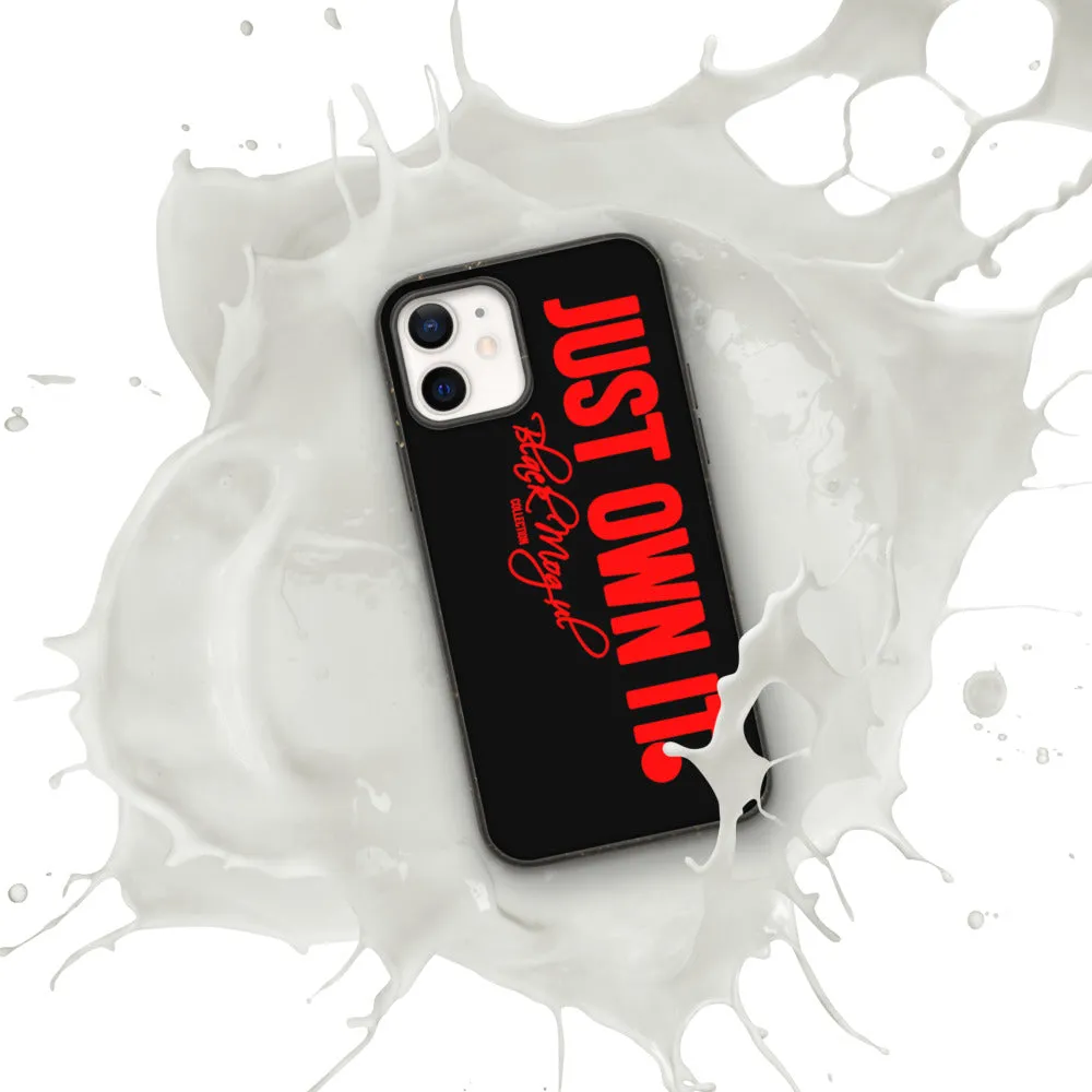 Black Mogul Just Own It Biodegradable phone case