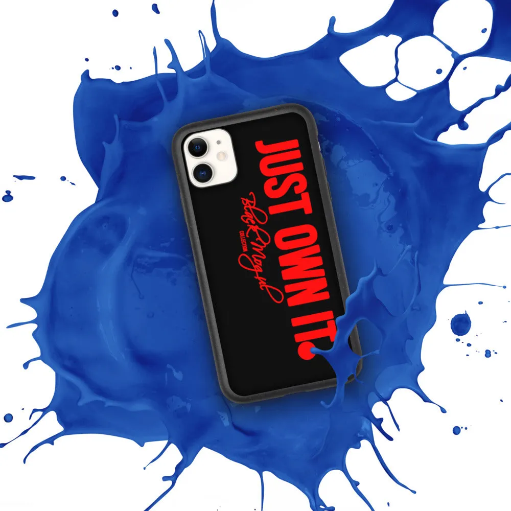 Black Mogul Just Own It Biodegradable phone case