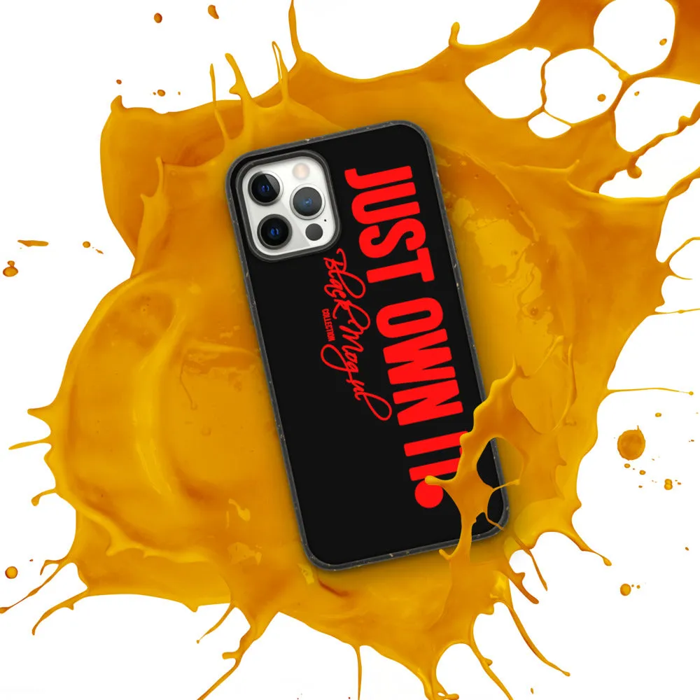Black Mogul Just Own It Biodegradable phone case