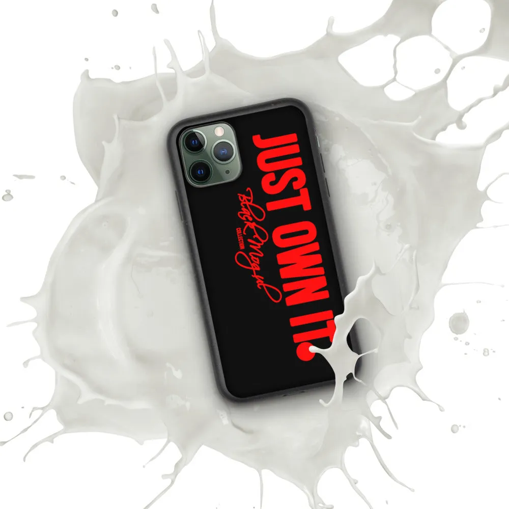 Black Mogul Just Own It Biodegradable phone case