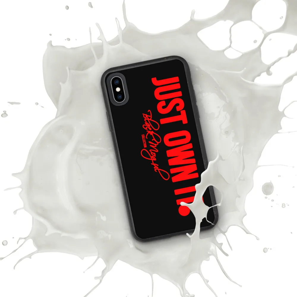 Black Mogul Just Own It Biodegradable phone case