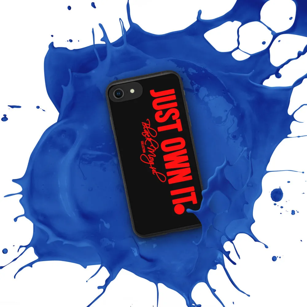 Black Mogul Just Own It Biodegradable phone case