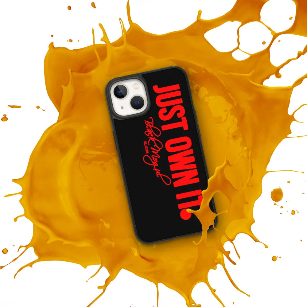 Black Mogul Just Own It Biodegradable phone case