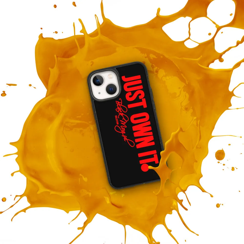 Black Mogul Just Own It Biodegradable phone case