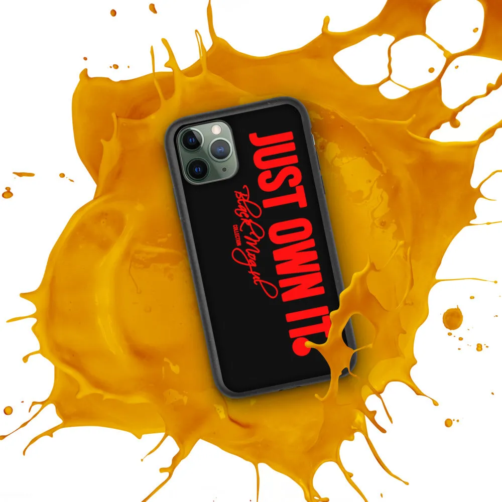 Black Mogul Just Own It Biodegradable phone case