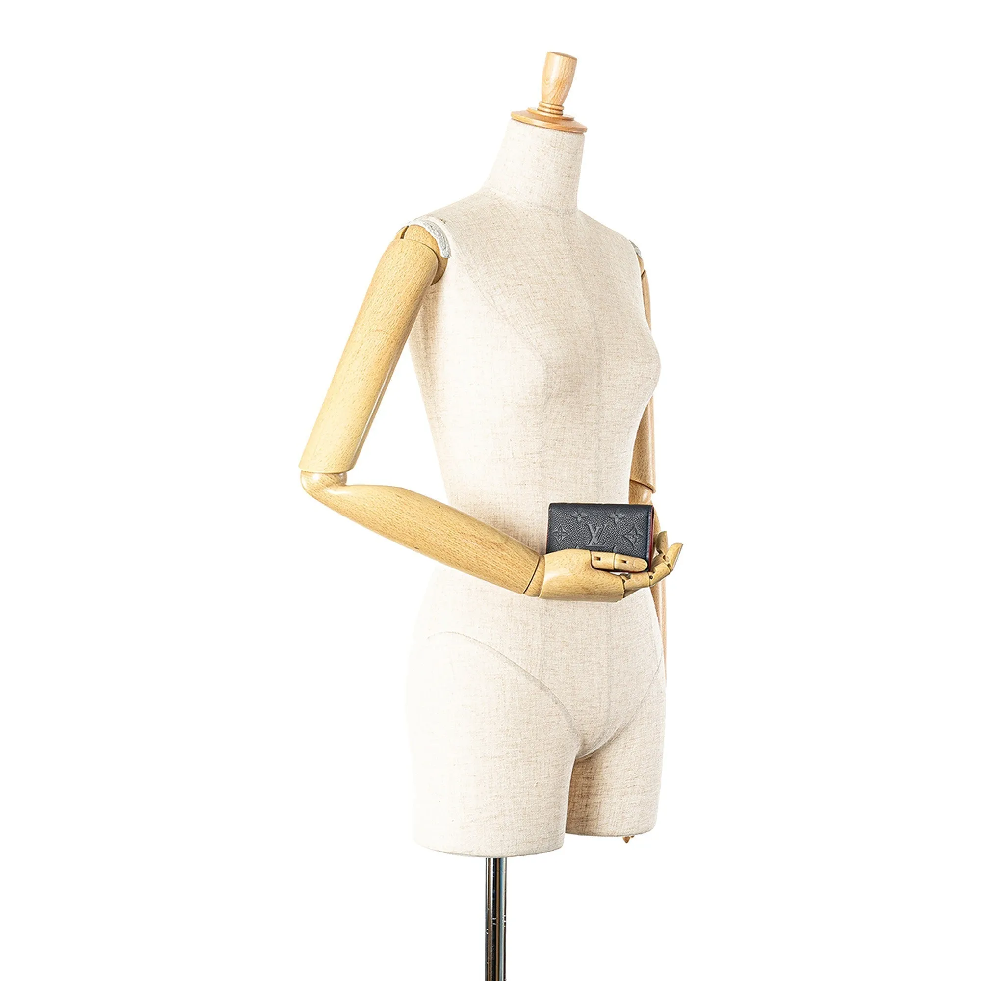 Blue Louis Vuitton Monogram Empreinte Multicartes Card Holder
