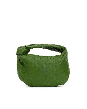 Bottega Veneta Knot Intrecciato Leather Shoulder Bag