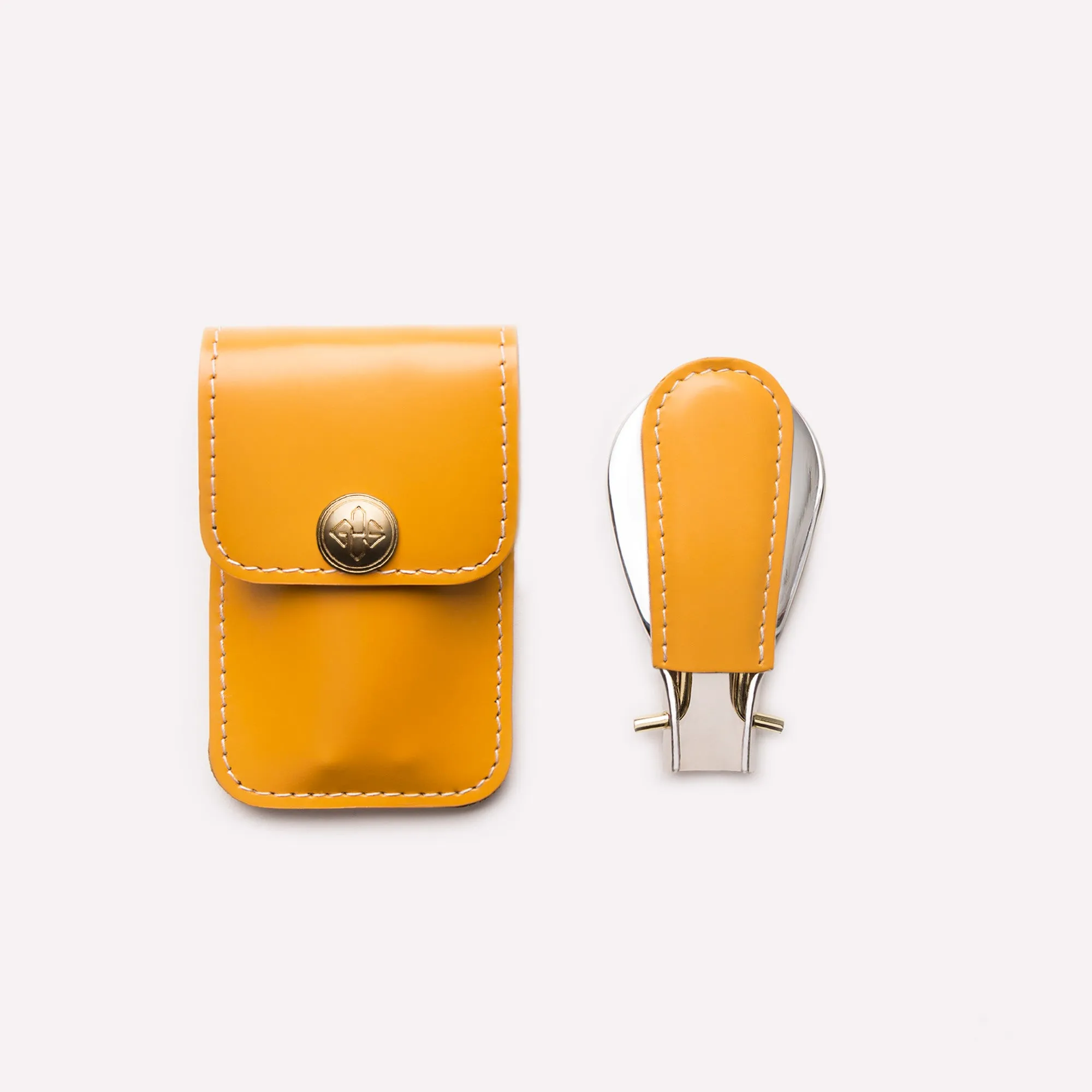 Bridle Hide Visiting Card Case & Travel Shoe Horn