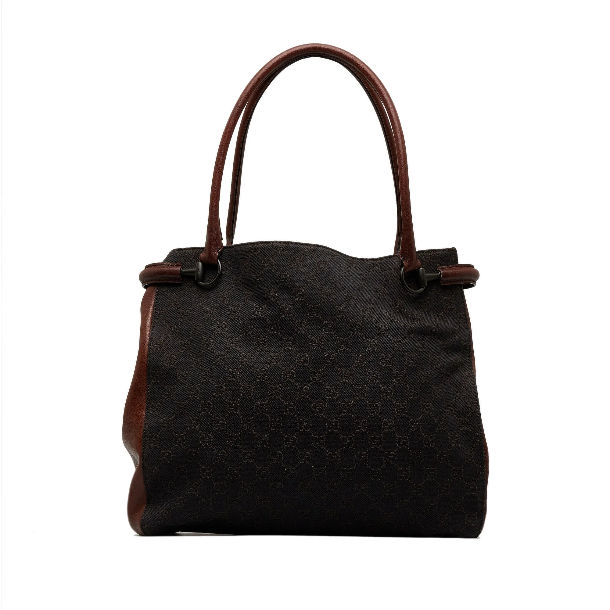 Brown Gucci GG Canvas Tote