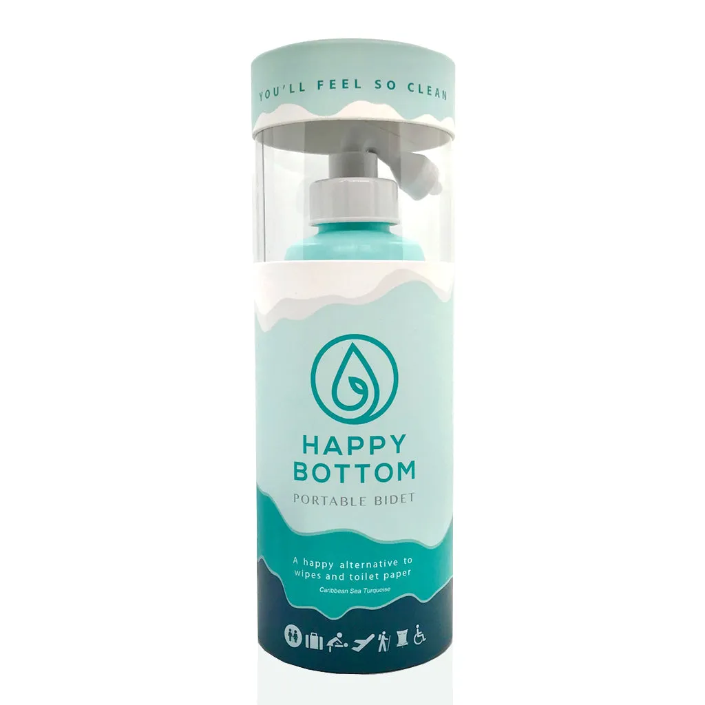 Caribbean Sea Turquoise Happy Bottom Portable Bidet