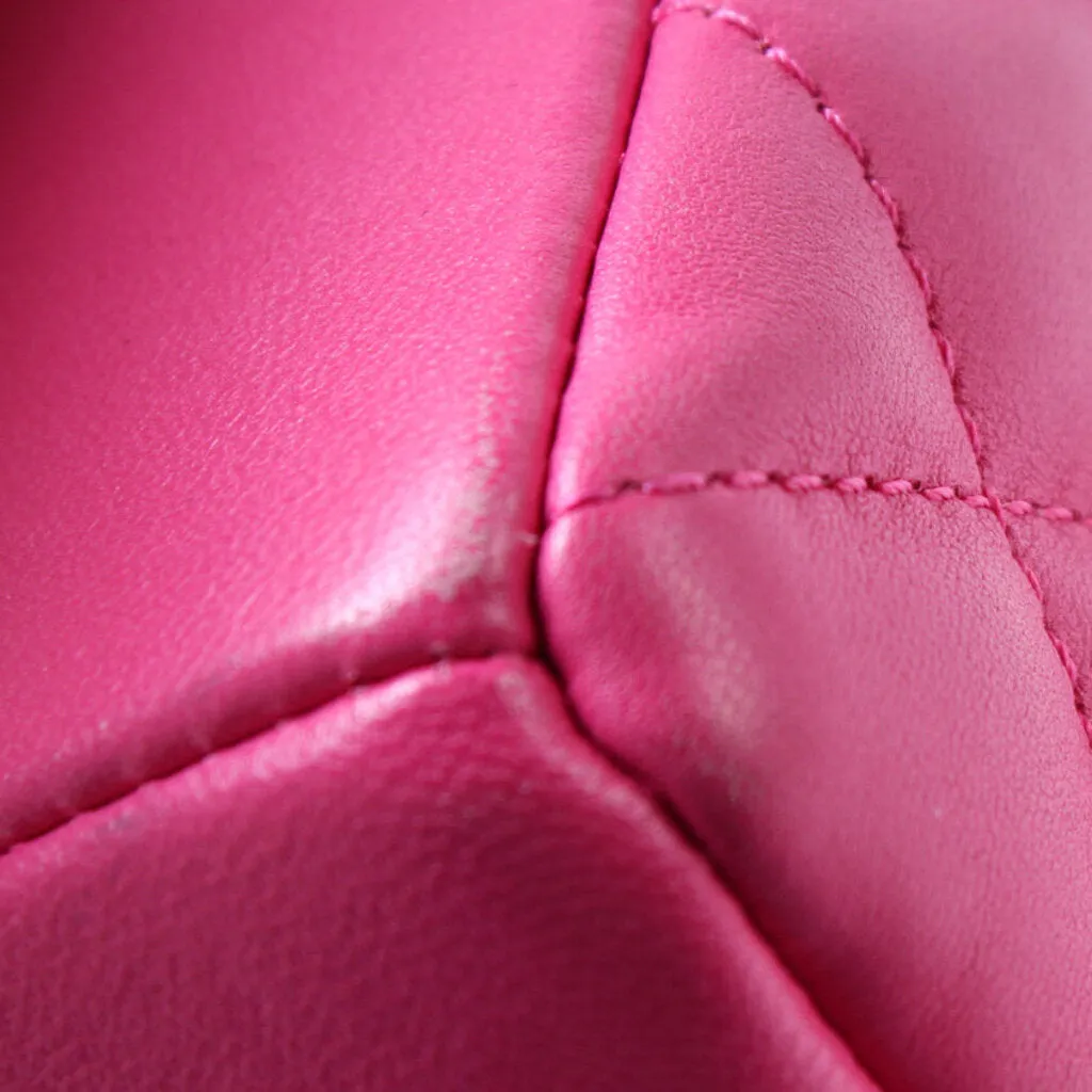 Casual Medium Single Flap Lambskin