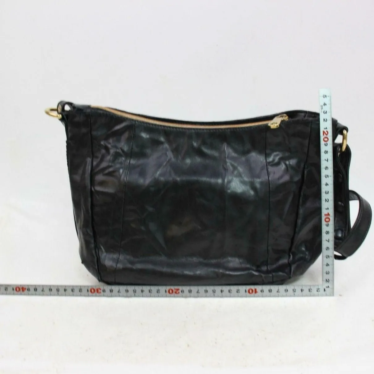 Chloé 'Eclipse' black leather two way-cross body/clutch