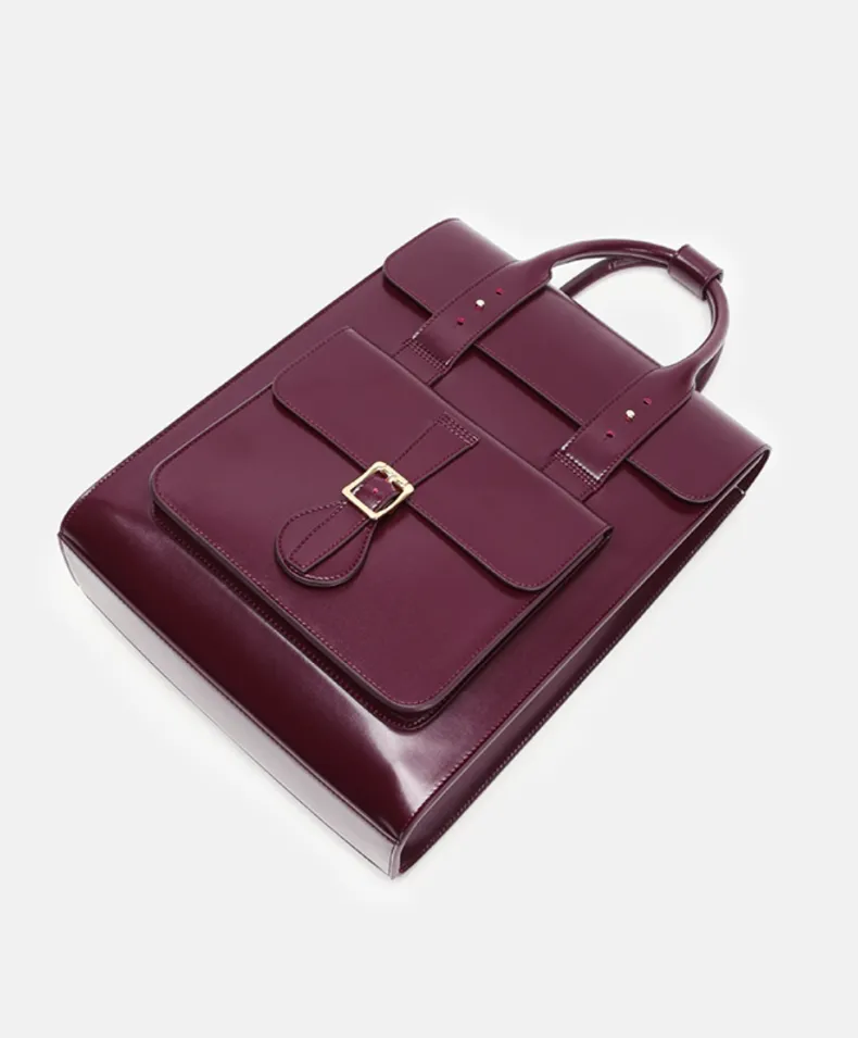 Convertible Genuine Leather Backpack Handbag Rucksack Handbag Leather For Women