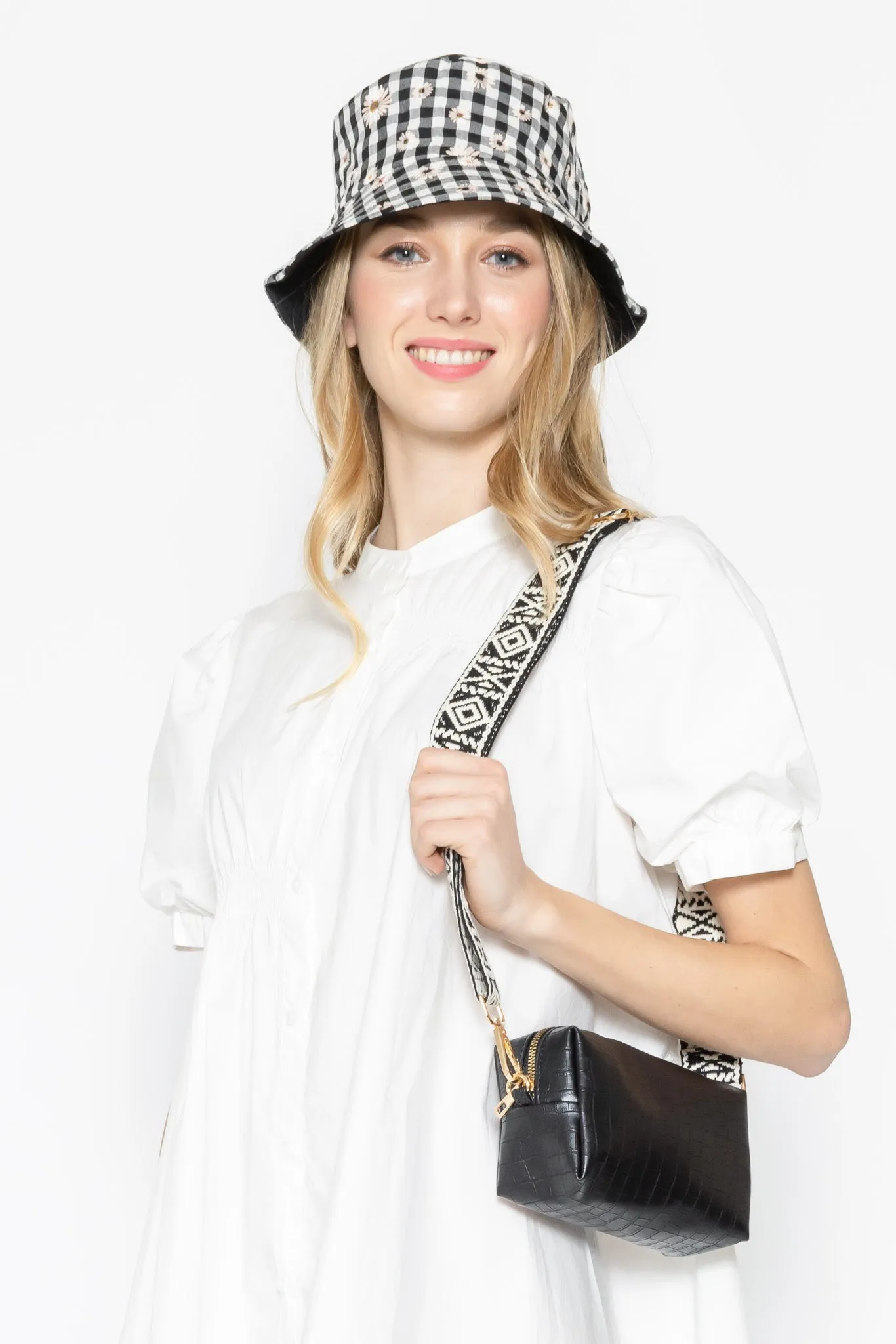 Crocodile PU Pouch Bag