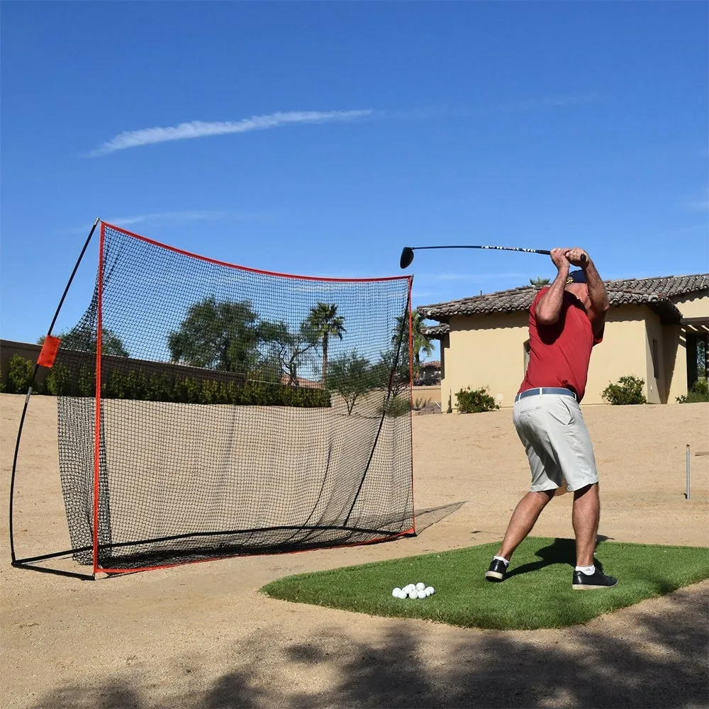 Durable Portable Golf Practice Net 3M Easy Setup  Carry Bag