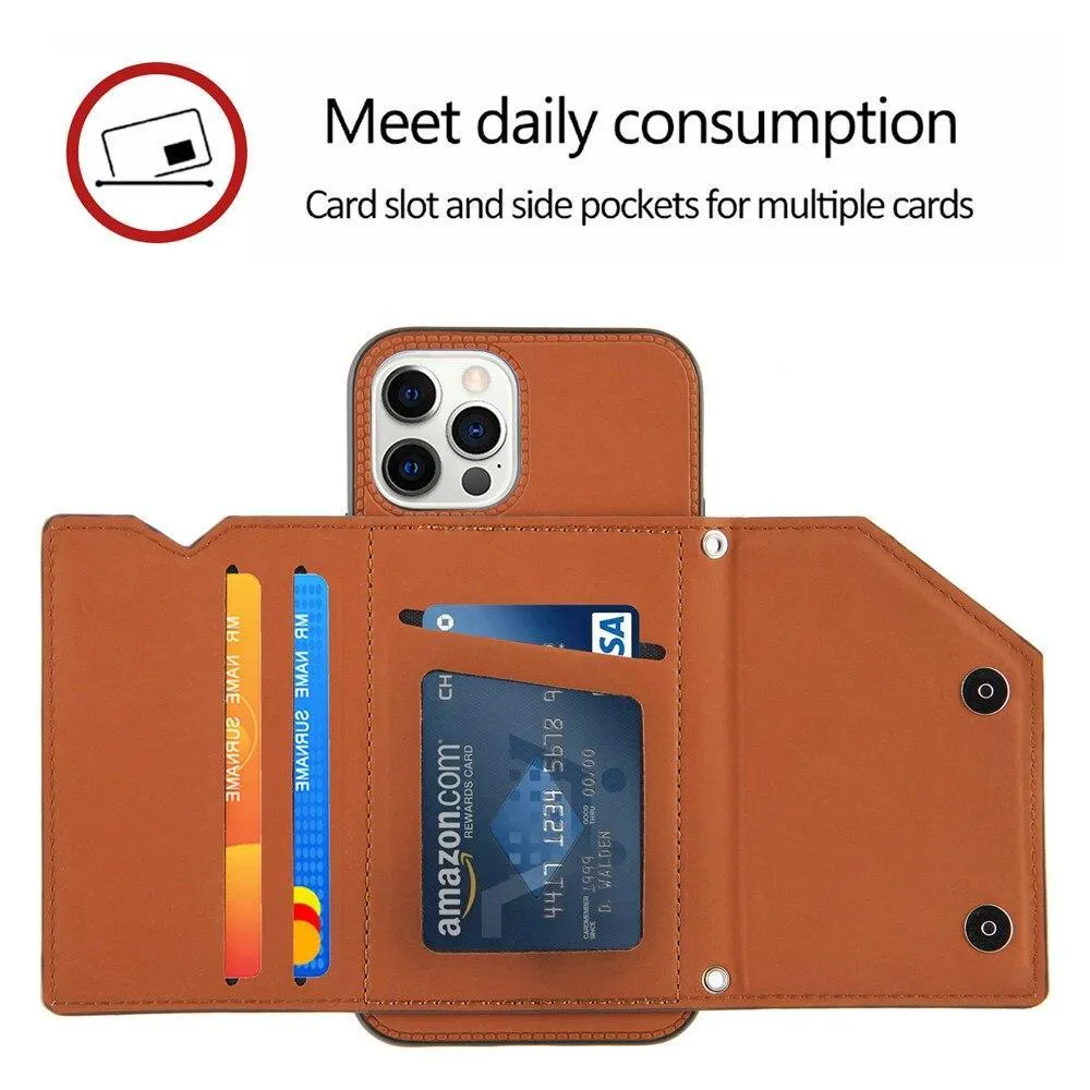 Everest Leather Wallet iPhone Case