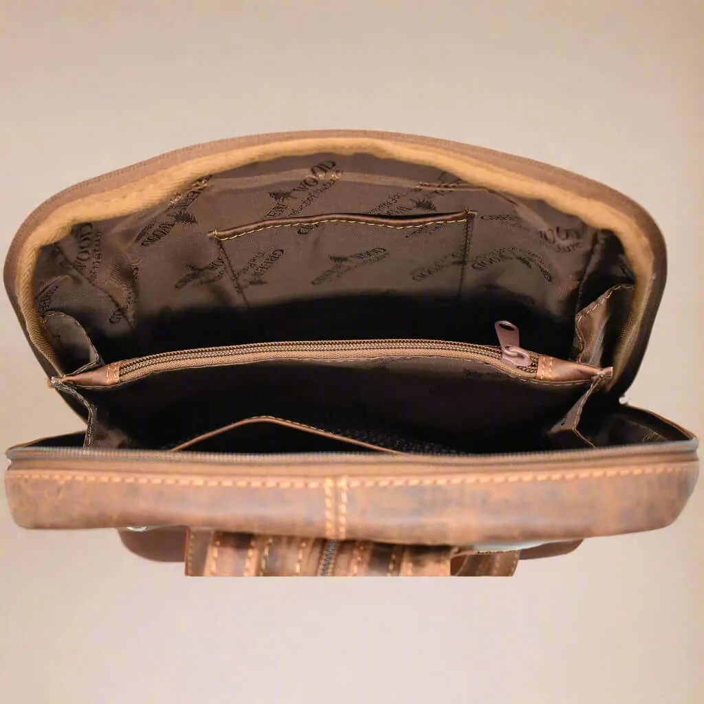Leather Backpack Mia- Sandal