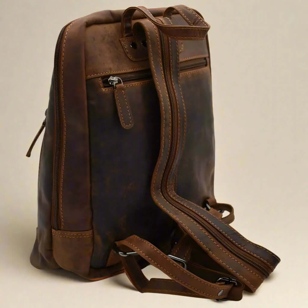 Leather Backpack Mia- Sandal