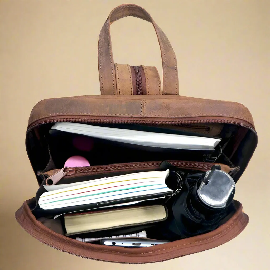 Leather Backpack Mia- Sandal