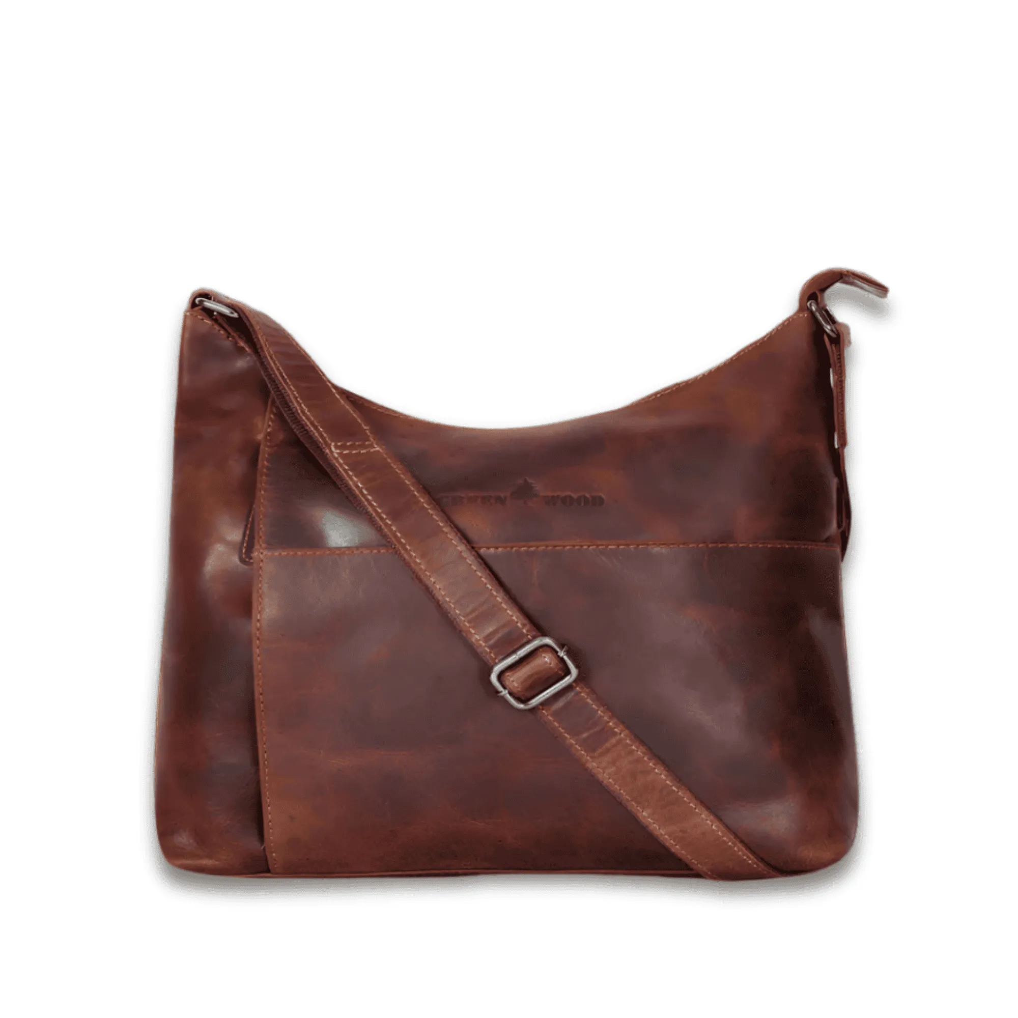 Leather Shoulder Bag Leena - Sandal