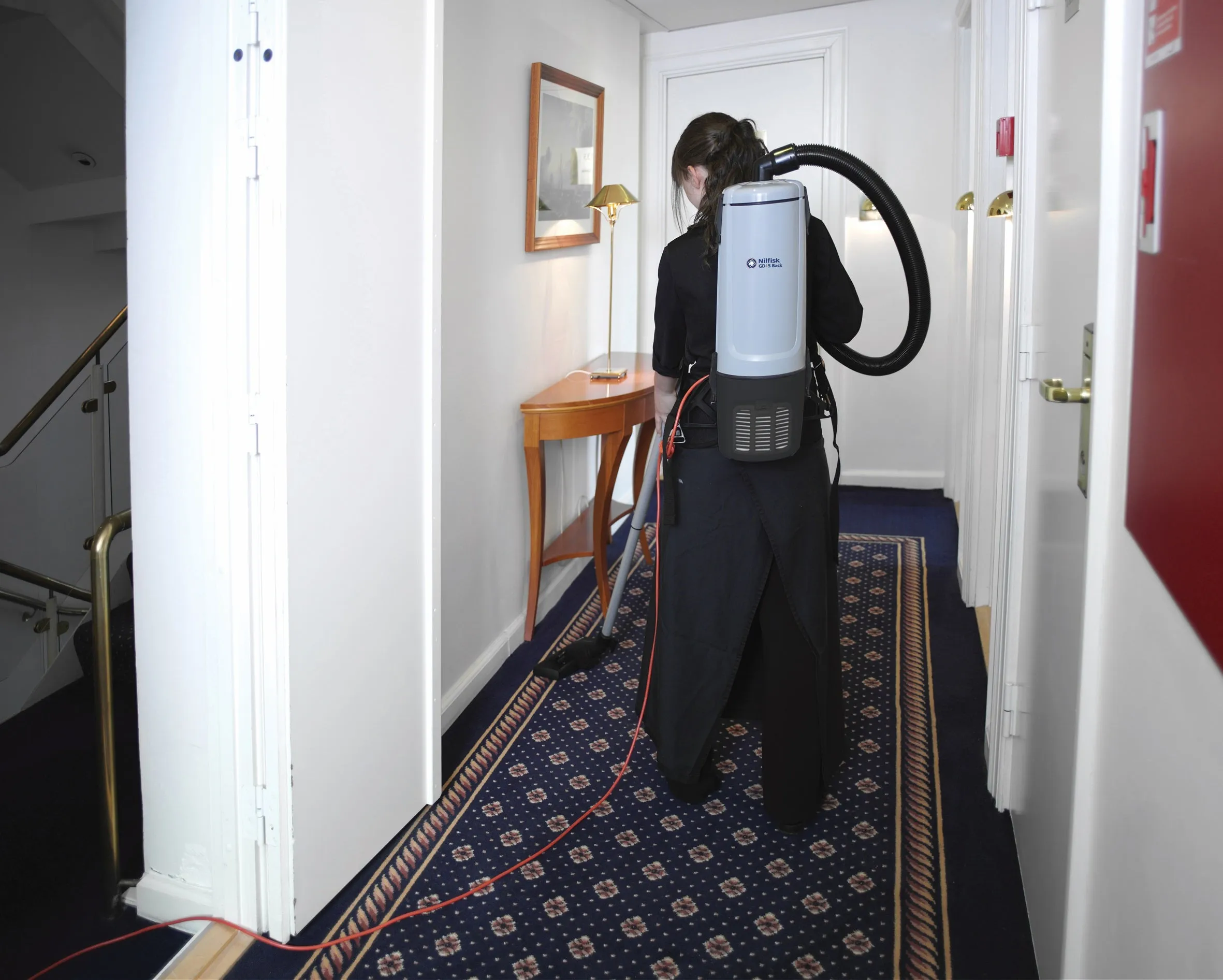 Plastic Electric Cord Restraint For Backpack Vacuums Floor Polishers and Scrubbers
