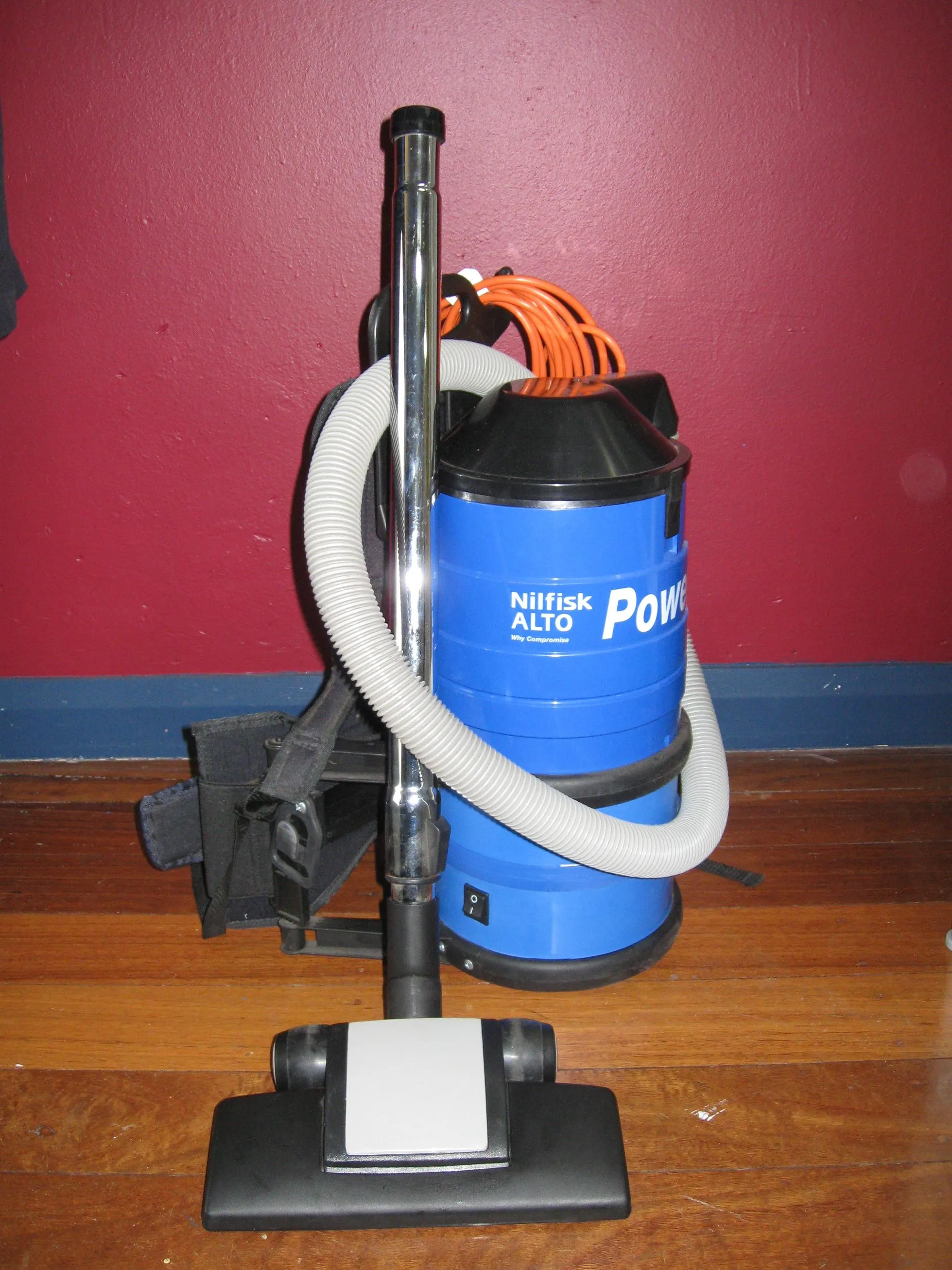 Plastic Electric Cord Restraint For Backpack Vacuums Floor Polishers and Scrubbers