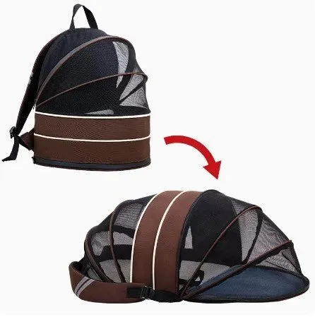 Portable Double Shoulder Pet Bag Breathable Cat Backpack / Portable Double Shoulder Pet Bag Breathable Cat Backpack