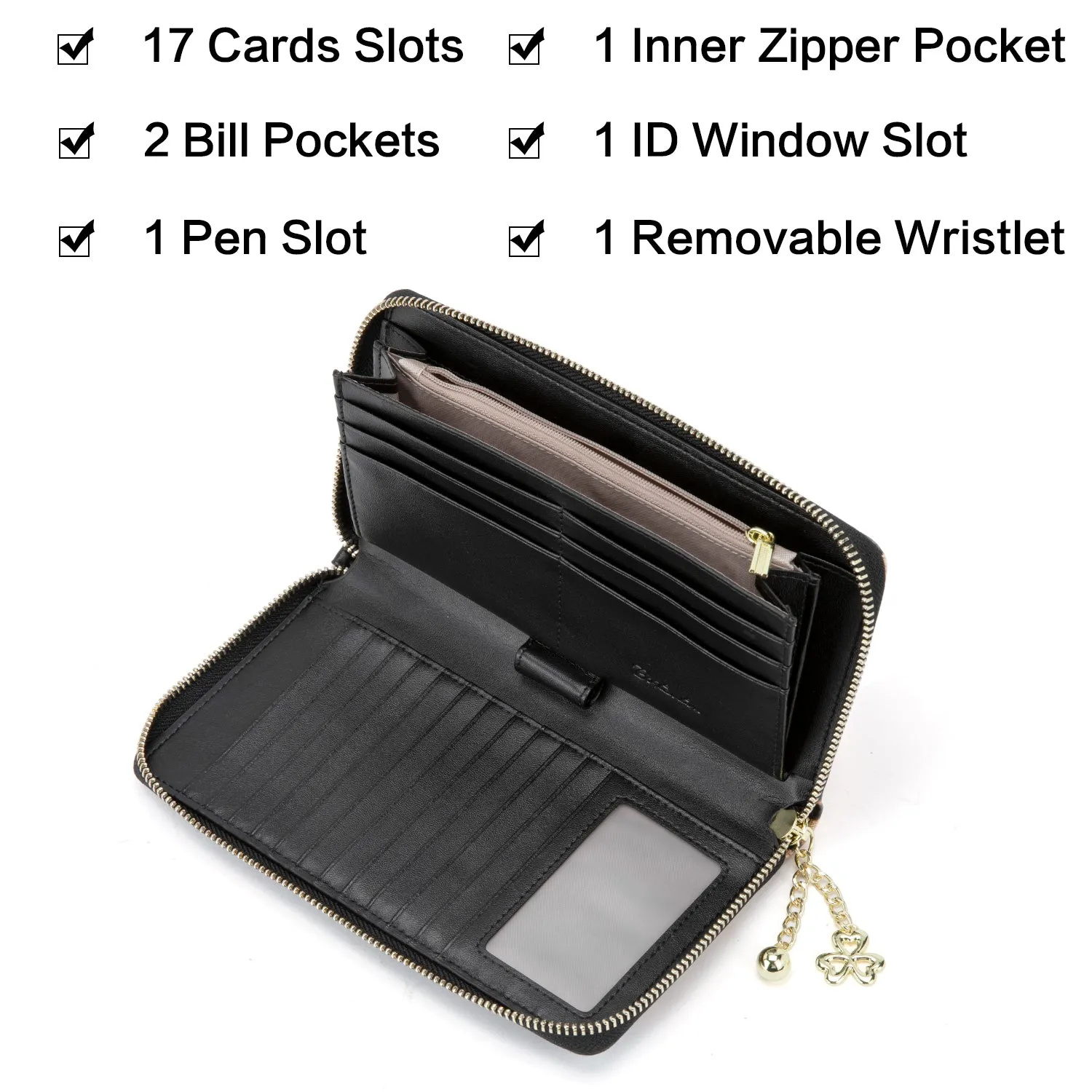 Rozenn Phone Clutch Wallet —— Animal Style