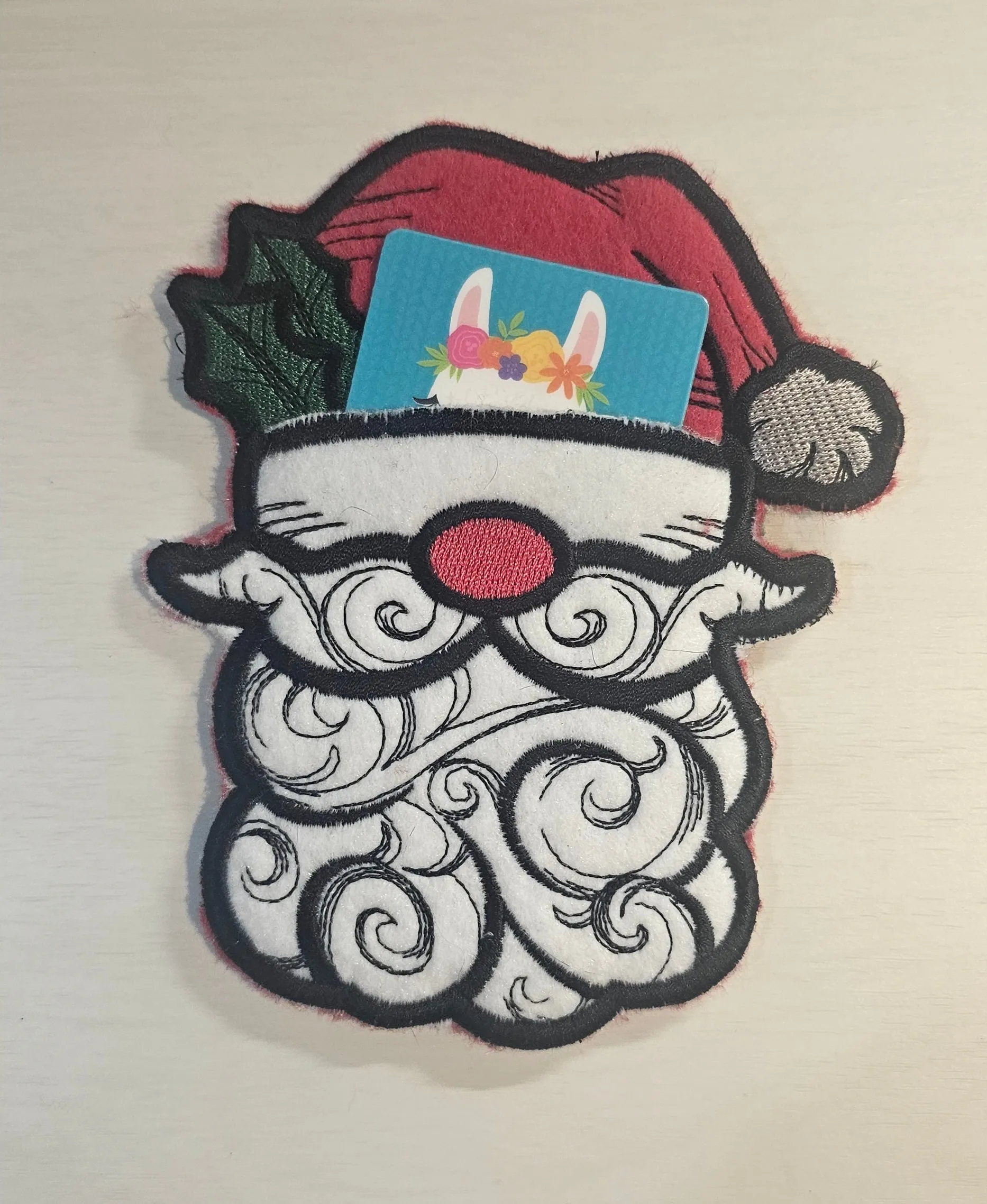 Santa Gift Card or Cash Holder