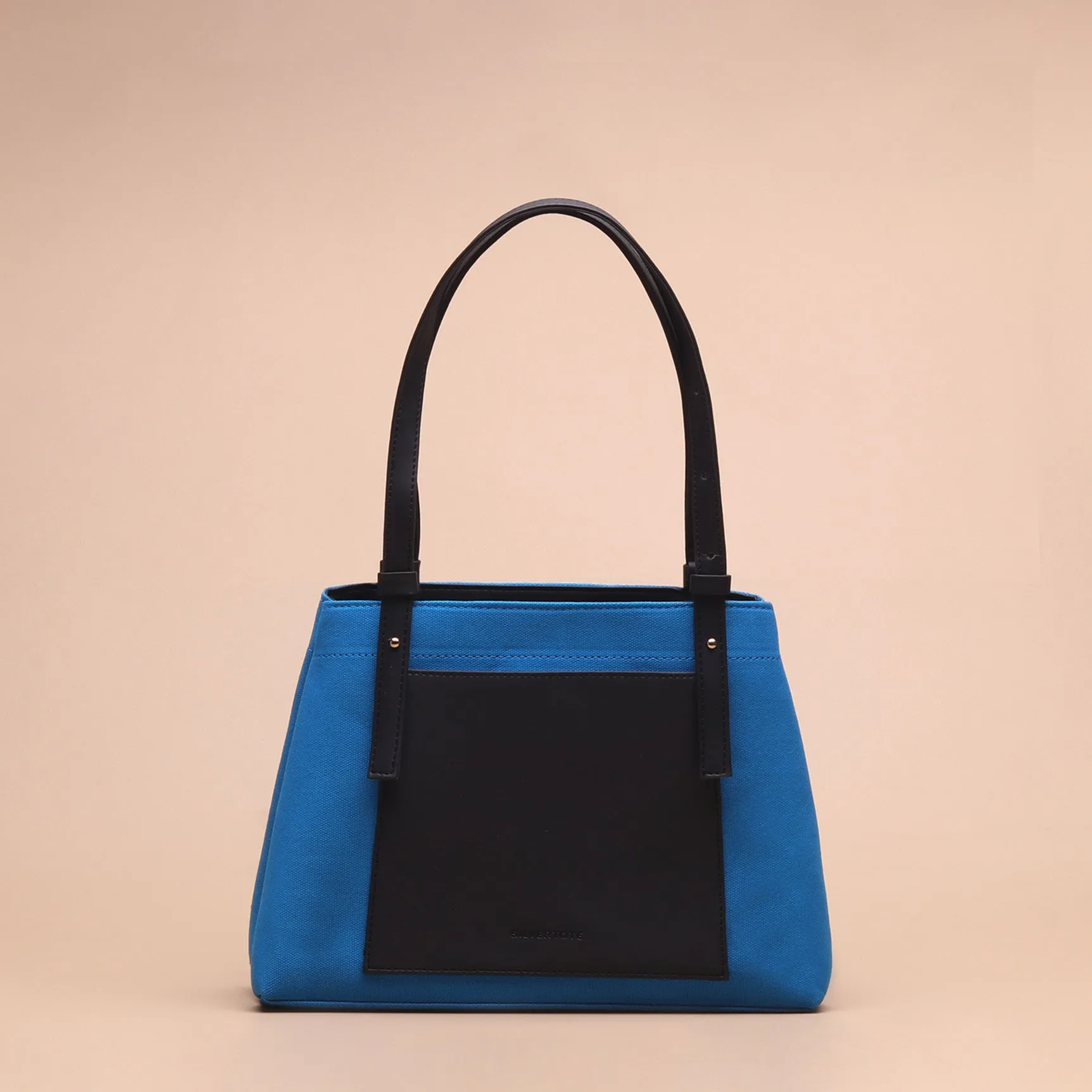 Silvertote Tas Tote Wanita Bella Totebag Blue Black