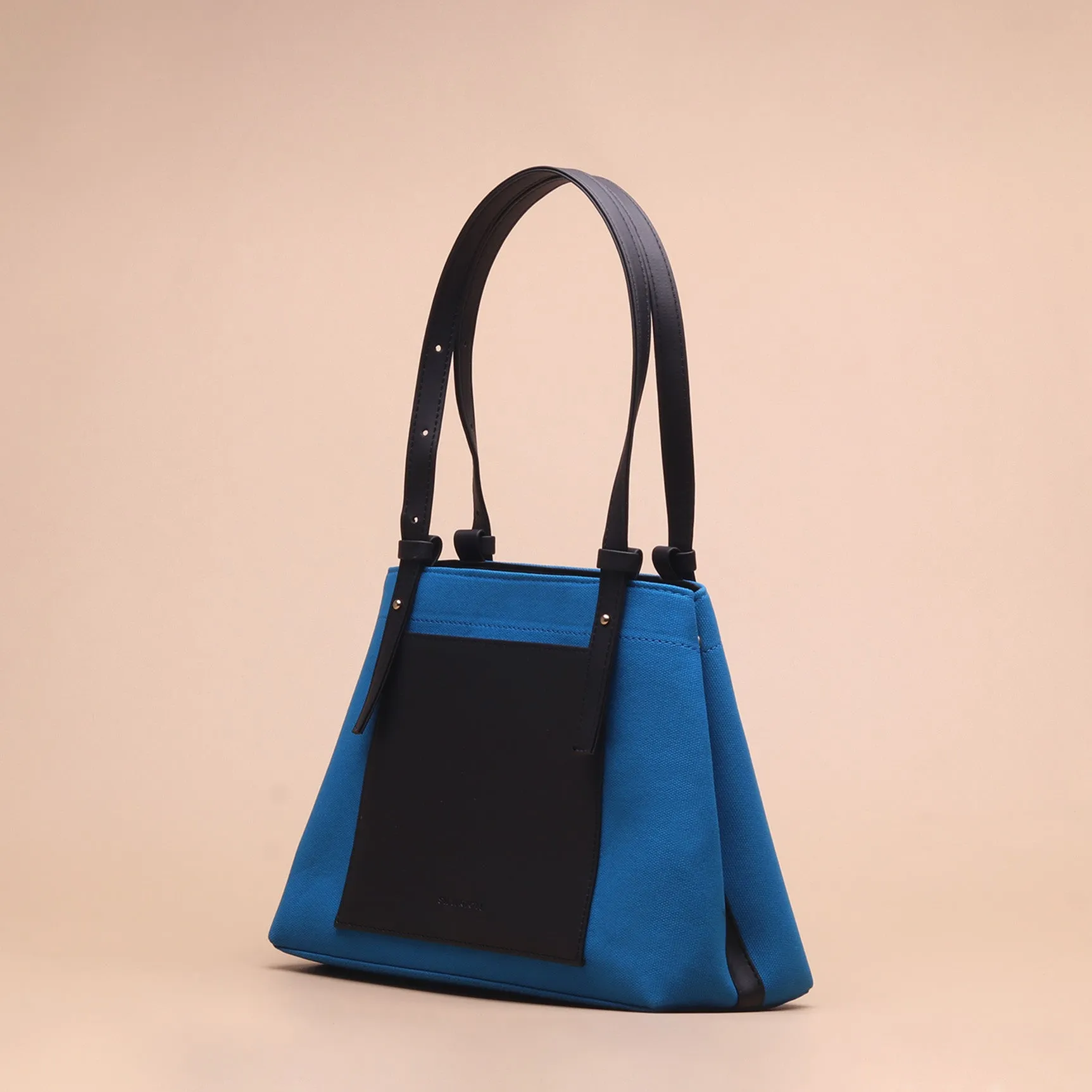 Silvertote Tas Tote Wanita Bella Totebag Blue Black