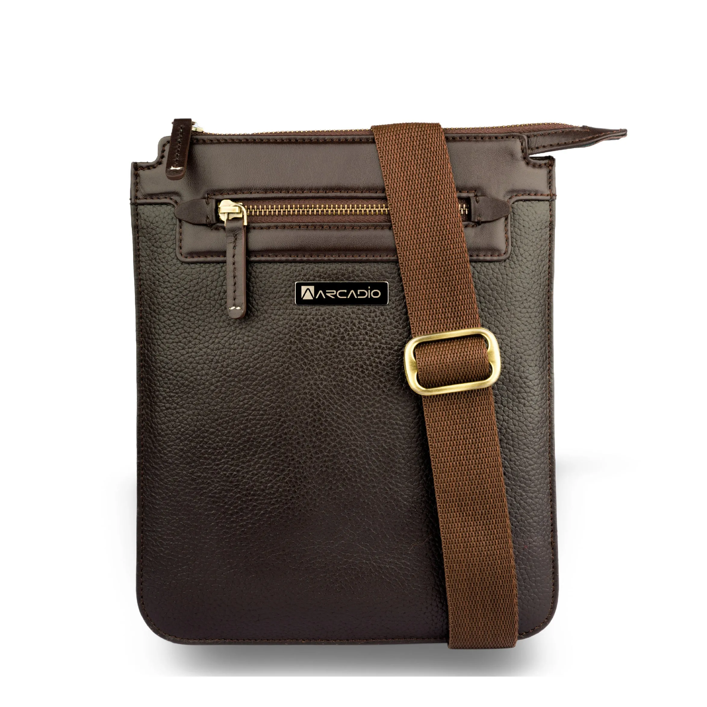 SLING-A-SONG Cross Body Leather Sling Bag  ARSB1002BR