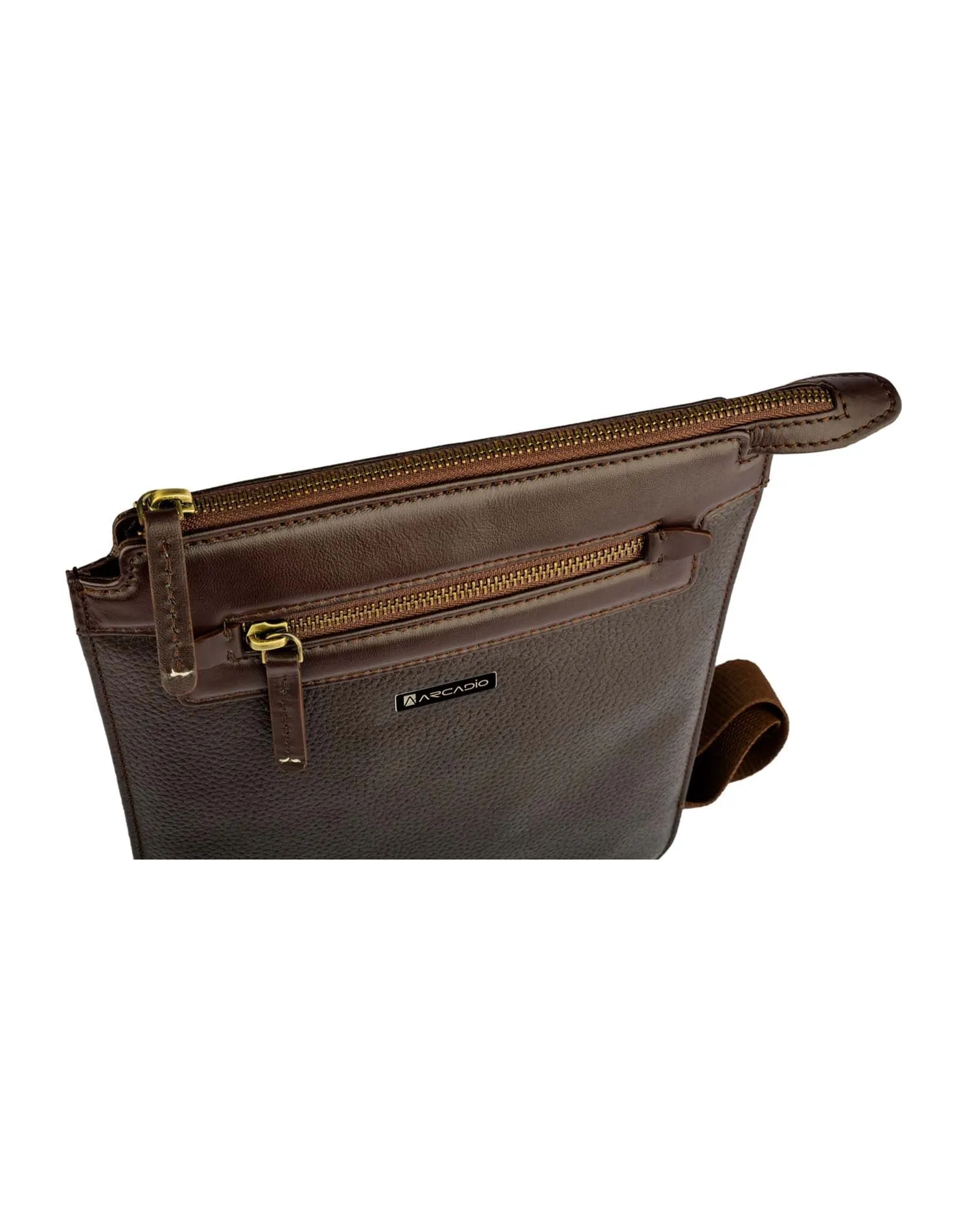SLING-A-SONG Cross Body Leather Sling Bag  ARSB1002BR