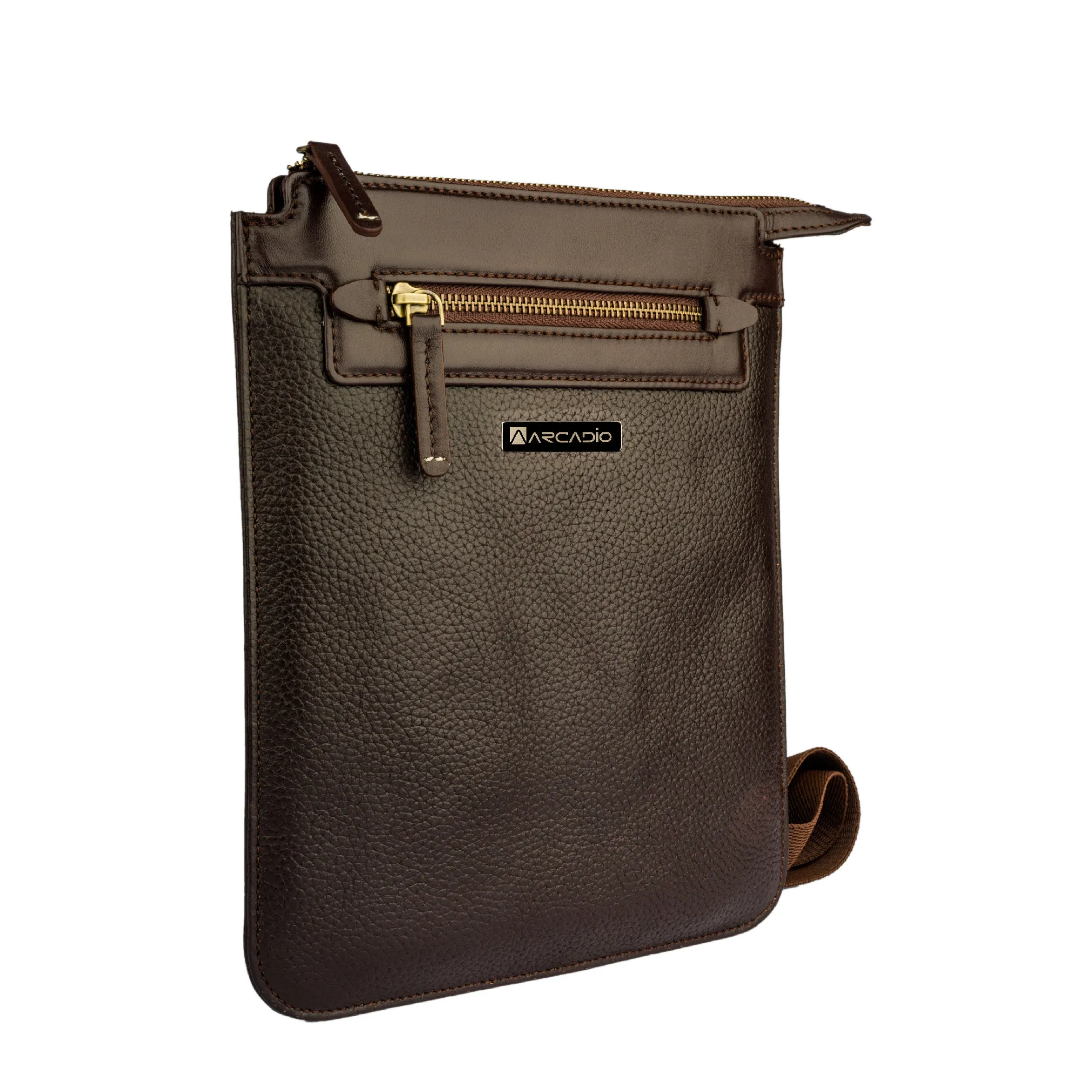 SLING-A-SONG Cross Body Leather Sling Bag  ARSB1002BR